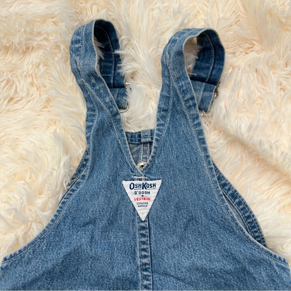 Vintage Oshkosh B’Gosh Kids Overall Shortalls - Picture 5 of 7